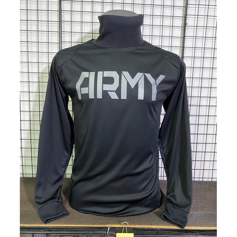 เสื้อแขนยาว ARMY ผ้านาโน ผ้านิ่มลื่น ใส่สบาย ไม่เป็นขุย