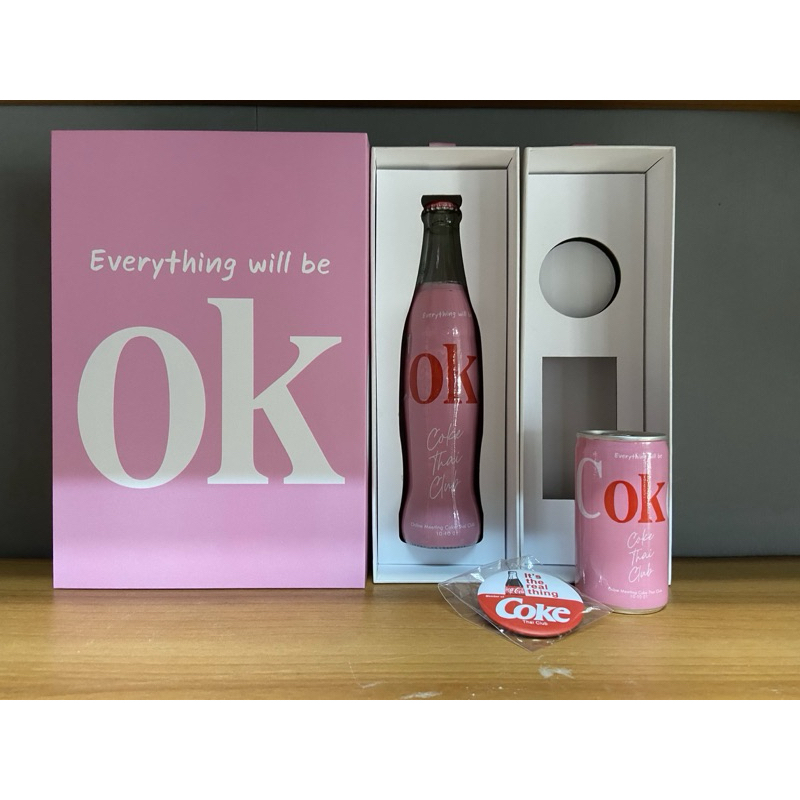 Coke box set limited editon ที่ระลึกงาน meeting Coke ทึ่กรุงเทพฯ