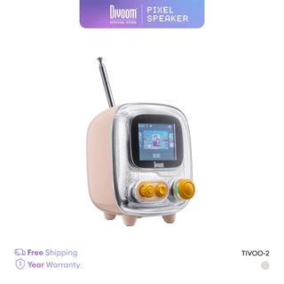 ลำโพงขนาดเล็ก Divoom Tiivoo-2 - White / Pink / Green / Black