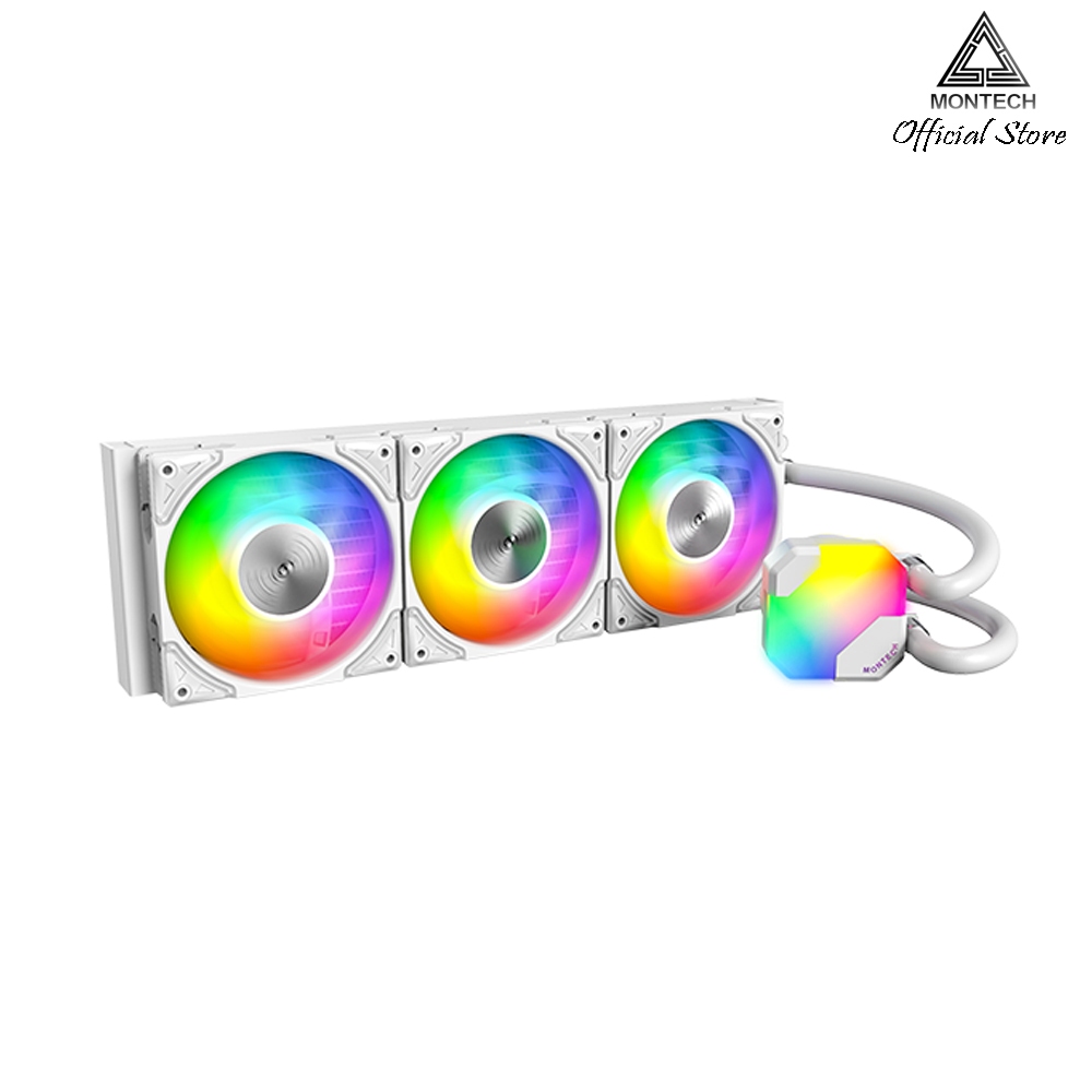 MONTECH HYPERFLOW ARGB 360 WHITE LIQUID COOLER