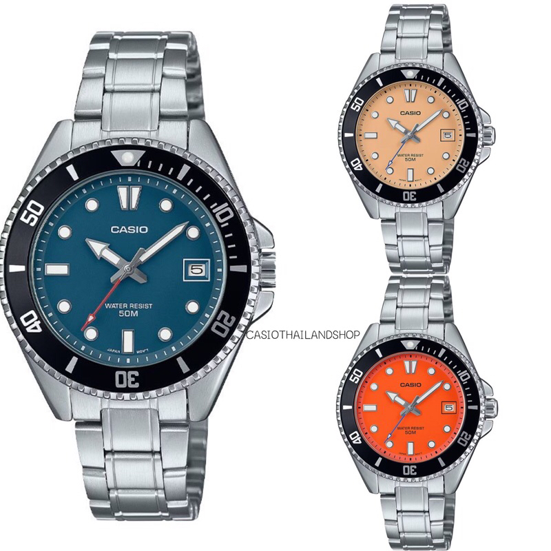 🎁CASIO STANDARD MDV-10D ของแท้ 100% พร้อมส่ง ประกัน 1 ปี