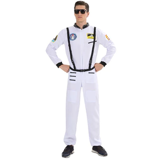 👍ส่งไว จาก กทม🔥ชุดนักบินอวกาศ ชุดนาซ่า NASA ผู้ใหญ่ ชุดอวกาษสีเงิน นักบินอวกาศ Astronaut pilot cosploy วันวิทยาศาตร์