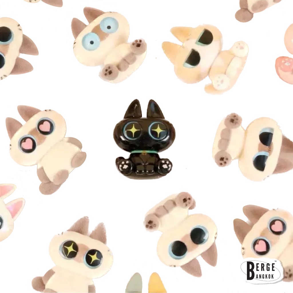 (ใช้โค้ดลดสูงสุด100 ) พร้อมส่งค่ะ กล่องสุ่ม Moe Azuki Cat ,,Azukisan ,,โมเดลแมวจิ๋ว 1Box มี3สุ่ม