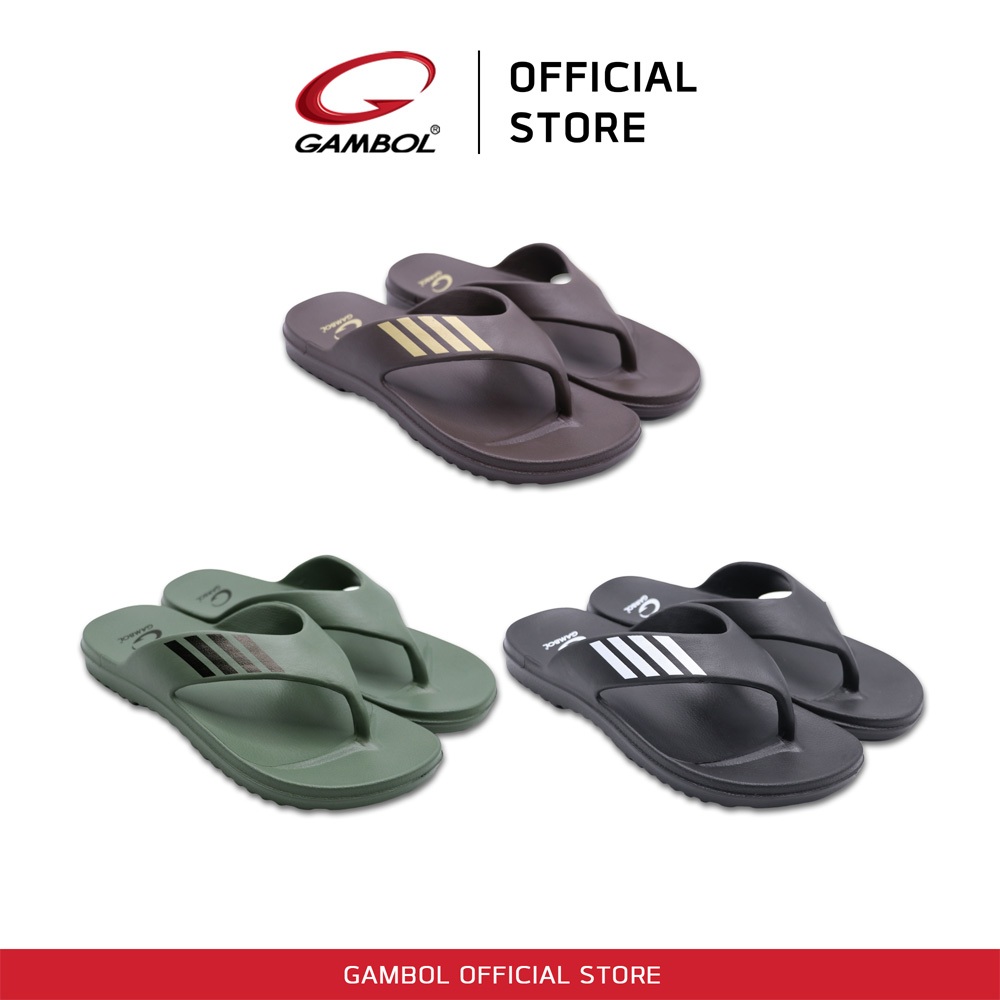 GAMBOL แกมโบล รองเท้าแตะแบบหนีบชายหญิง รุ่น GM41142 / GW41142 Size 36-44