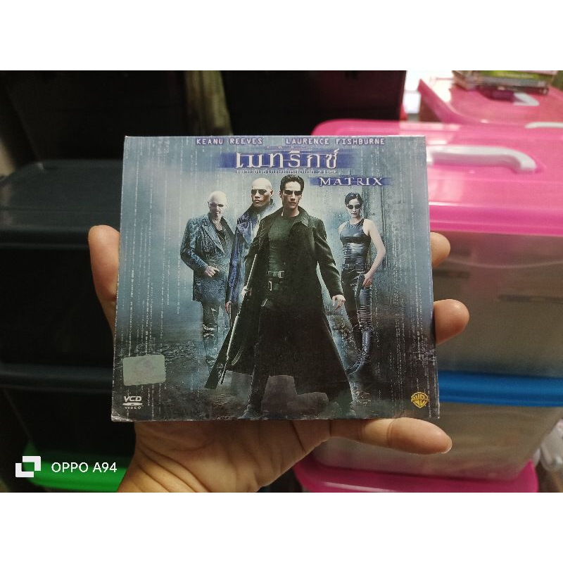 VCD ภาพยนตร์ THE MATRIX  ( พากษ์ไทย )