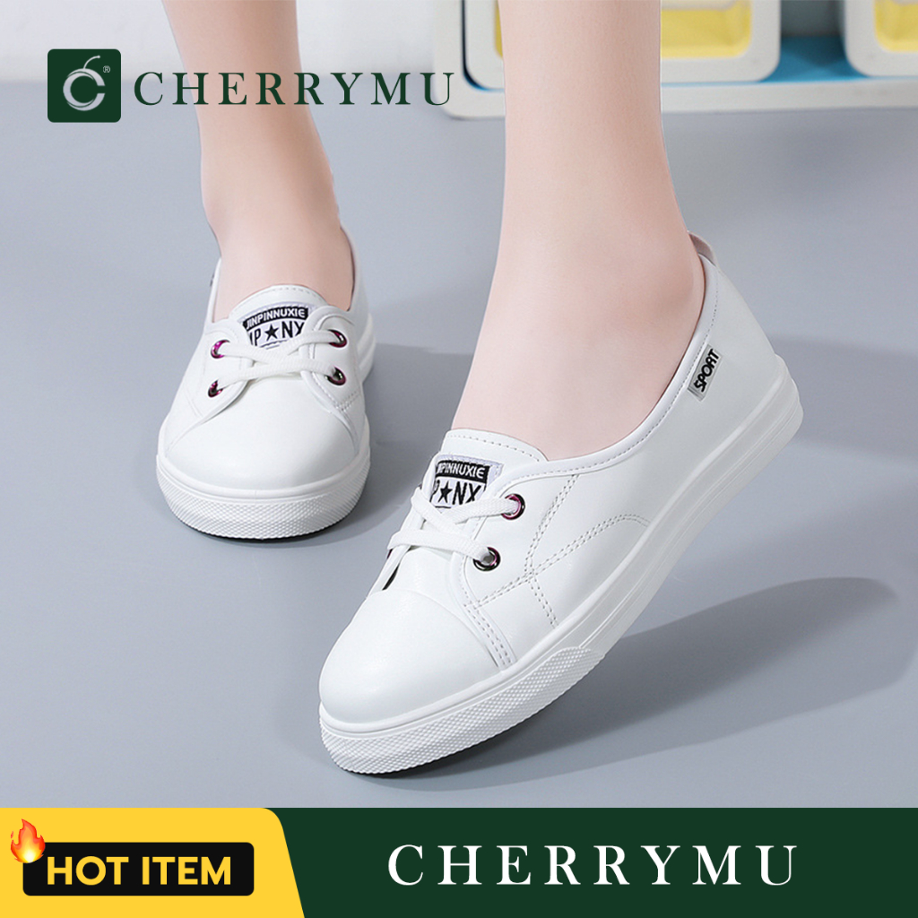 CHERRYMU รุ่น QZ138 รองเท้าหนังนิ่มแบใหม่ ขายดีม๊ากก!!