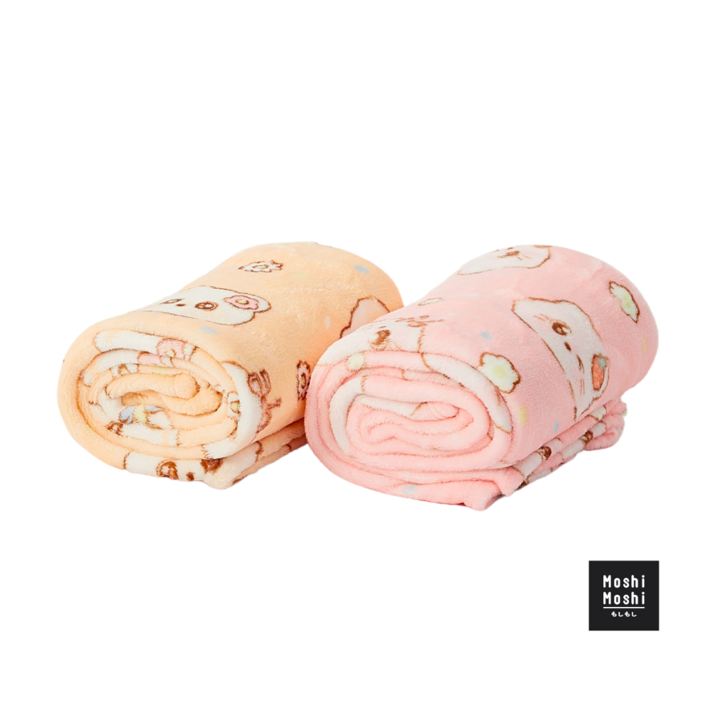 Moshi Moshi ผ้าห่ม ลาย Sweet Buddy ผ้าห่มนาโน ผ้าห่มขนนุ่ม รุ่น 8100024302-24305