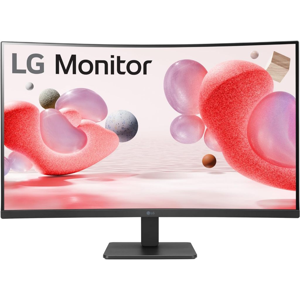 MONITOR (จอมอนิเตอร์) LG 32MR50C-B - 31.5" VA FHD 100Hz CURVED AMD FREESYNC- 3 Years Onsite