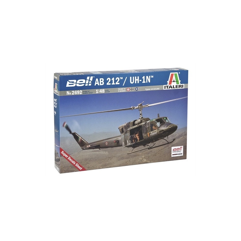 1/48 UH-1N /Bell 212 Helicopter Italeri # 2692 โมเดลเครื่องบิน เฮลิคอปเตอร์