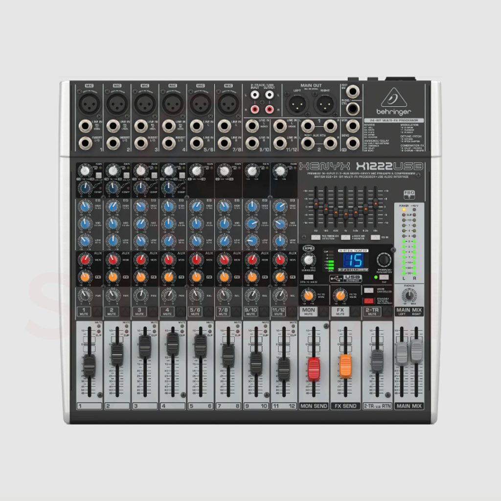 มิกเซอร์ BEHRINGER รุ่น X1222USB