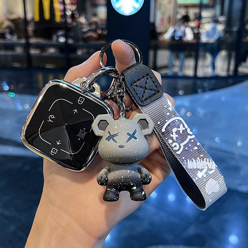 (พร้อมส่ง)เคสกุญแจเหมาะสำหรับ zeekr 7x zeekr 009 zeekr x พวงกุญแจ เคสป้องกันรอยกุญแจ