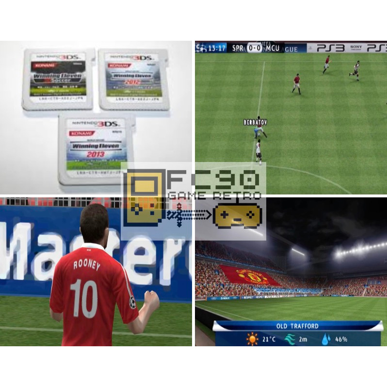 ตลับเกมวินนิ่ง World Soccer Winning Eleven 3D Soccer / Pro Evolution Soccer [3DS] ตลับมือสอง สำหรับน