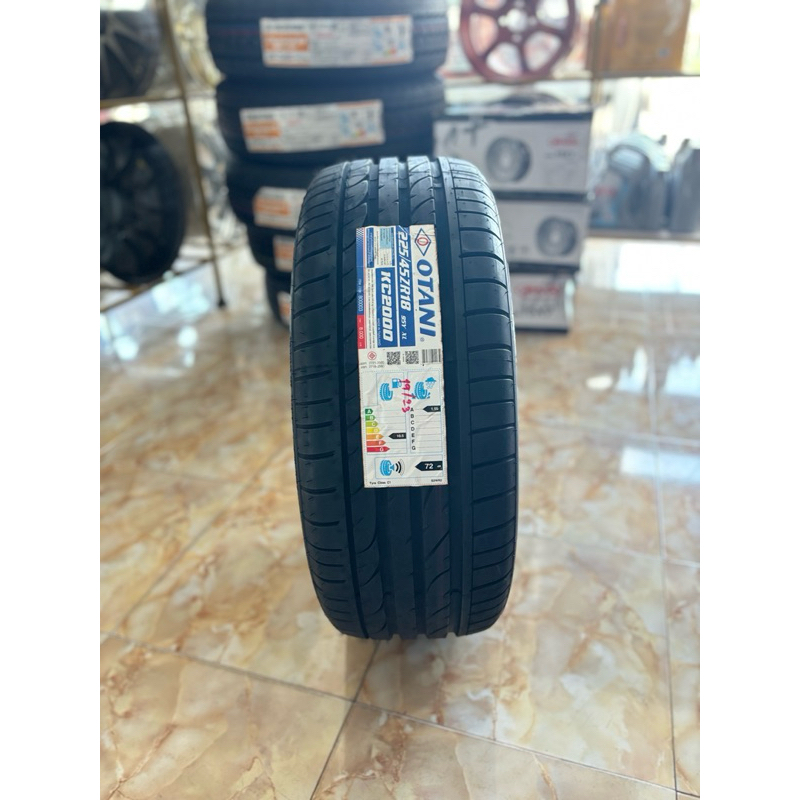 OTANI 225/45R18 ยางใหม่ค้างปี 23 รุ่น KC2000