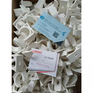 LESSO Clamp คลิปก้ามปู ร้อยสายไฟ ( แพ็ค50/100ชิ้น ) ขนาด 16mm./20mm./25mm./32mm. สินค้าแท้100%