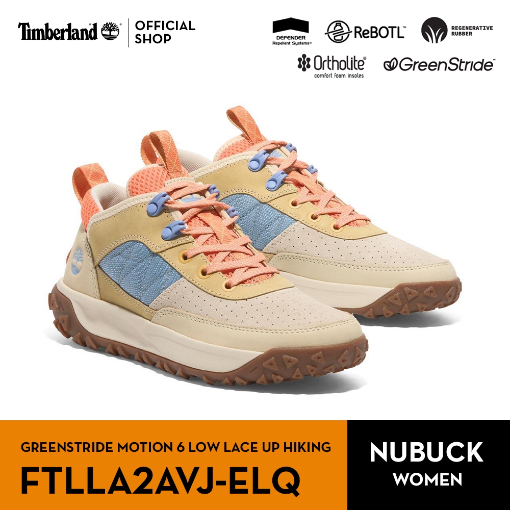 Timberland Women's GREENSTRIDE MOTION 6 LOW LACE UP HIKING รองเท้าเดินป่า (FTLLA2AVJ-ELQ)