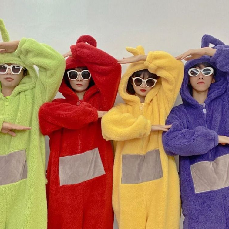 ชุดเทเลทับบี้  พร้อมส่ง✅ เทเลทับบี้ ดิปซี โพ ทิงกี้วิงกี้ ลาล่า Teletubbies เทเลทับบีส์ ชุดคอสเพลย์