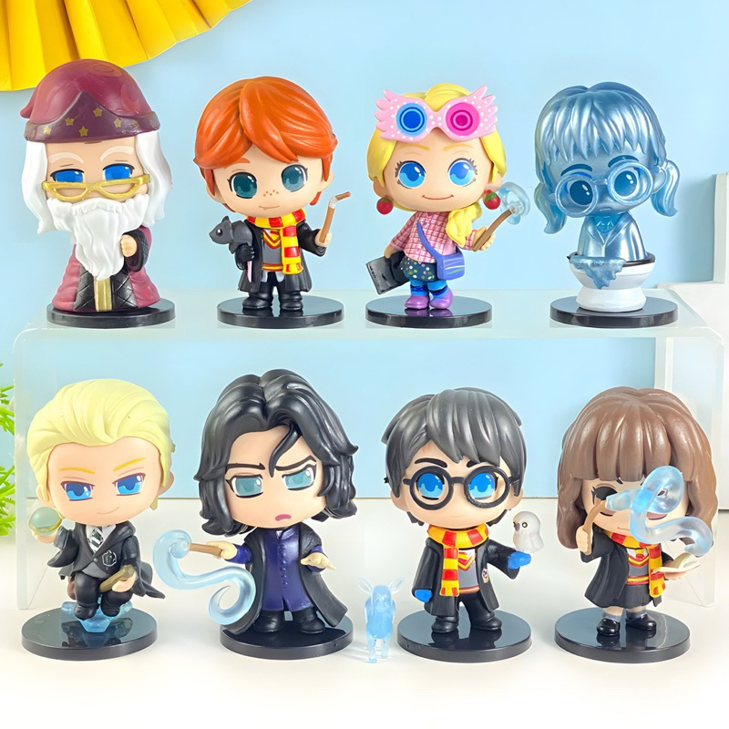 โมเดล กาชาปอง ฟิกเกอร์ อนิเมชั่นของสะสม ของขวัญ กล่องสุ่มตัวการ์ตูน  : Harry Potter แฮร์รี่พอตเตอร์