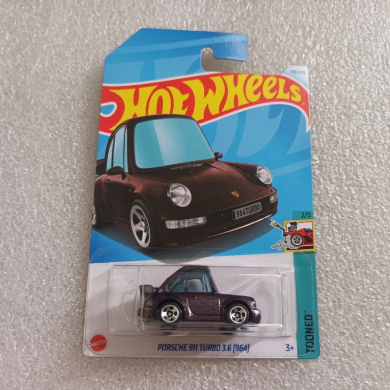 Hotwheels porsche 911 turbo 3.6 (964)