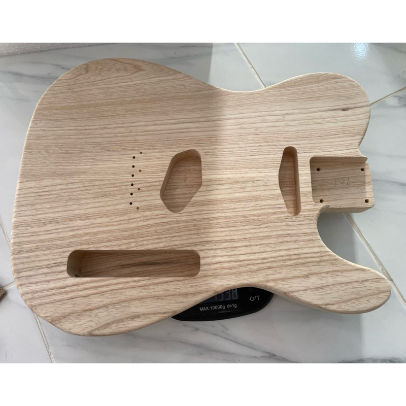 Guitar 2 Pieces  Ash Tele Body ,weight Approx. 2 kg