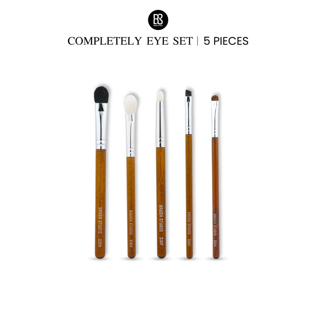 BRUSH STUDIO Completely Eye Set : ชุดแปรงแต่งตาขนสัตว์แท้