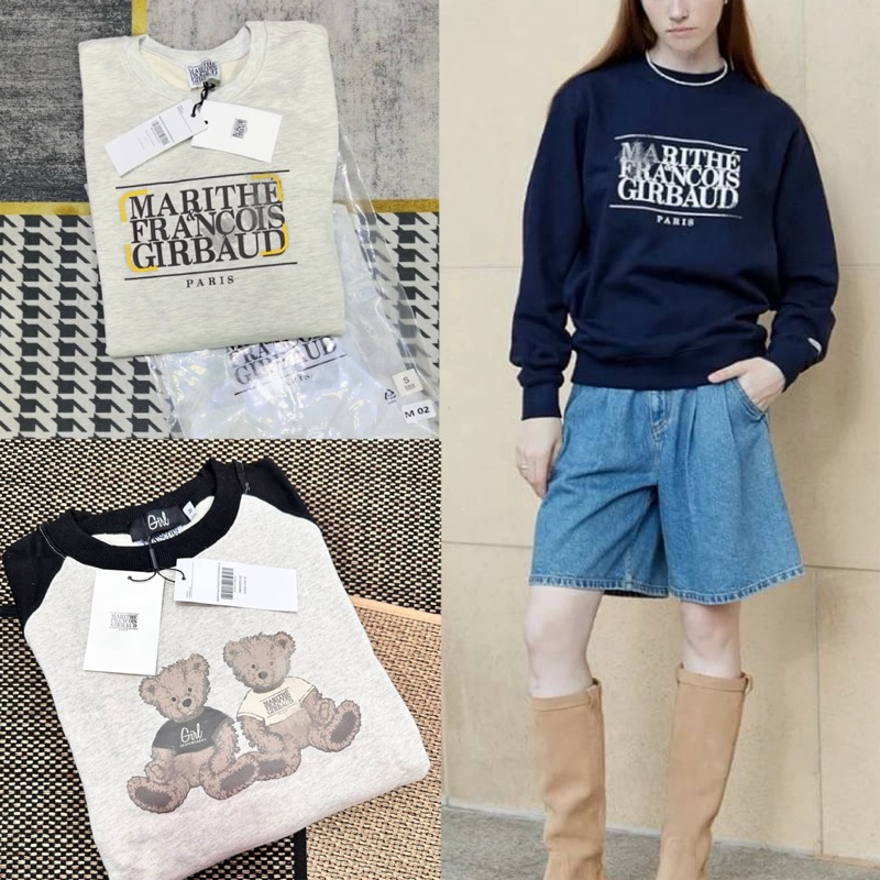 MRS22_เสื้อ Marithe Sweatshirt ((พร้อมส่ง))