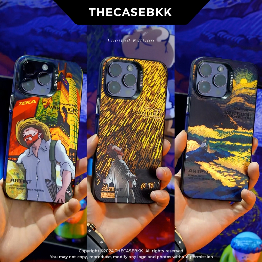 Limited Edition VanGogh งานของวินเซนต์ เคสไอโฟน THECASEBKK เคสกันกระแทก iPhone Case