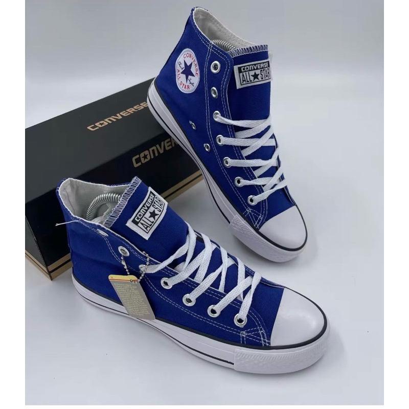 🔥🔥รองเท้า  Converse All Star Classic 💯รองเท้าคอนเวิสหุ้มข้อ รองเท้าผ้าใบราคาถูก