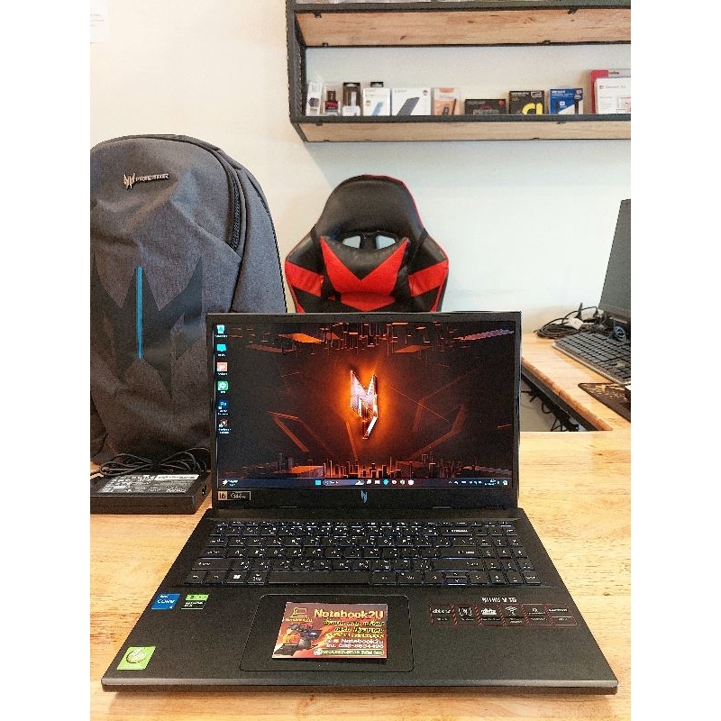 ACER NITRO V15 ANV15-51-578S i5-13420H RTX2050 RAM32GB.DDR5 SSD512GB.Gen4 สภาพนางฟ้า98%