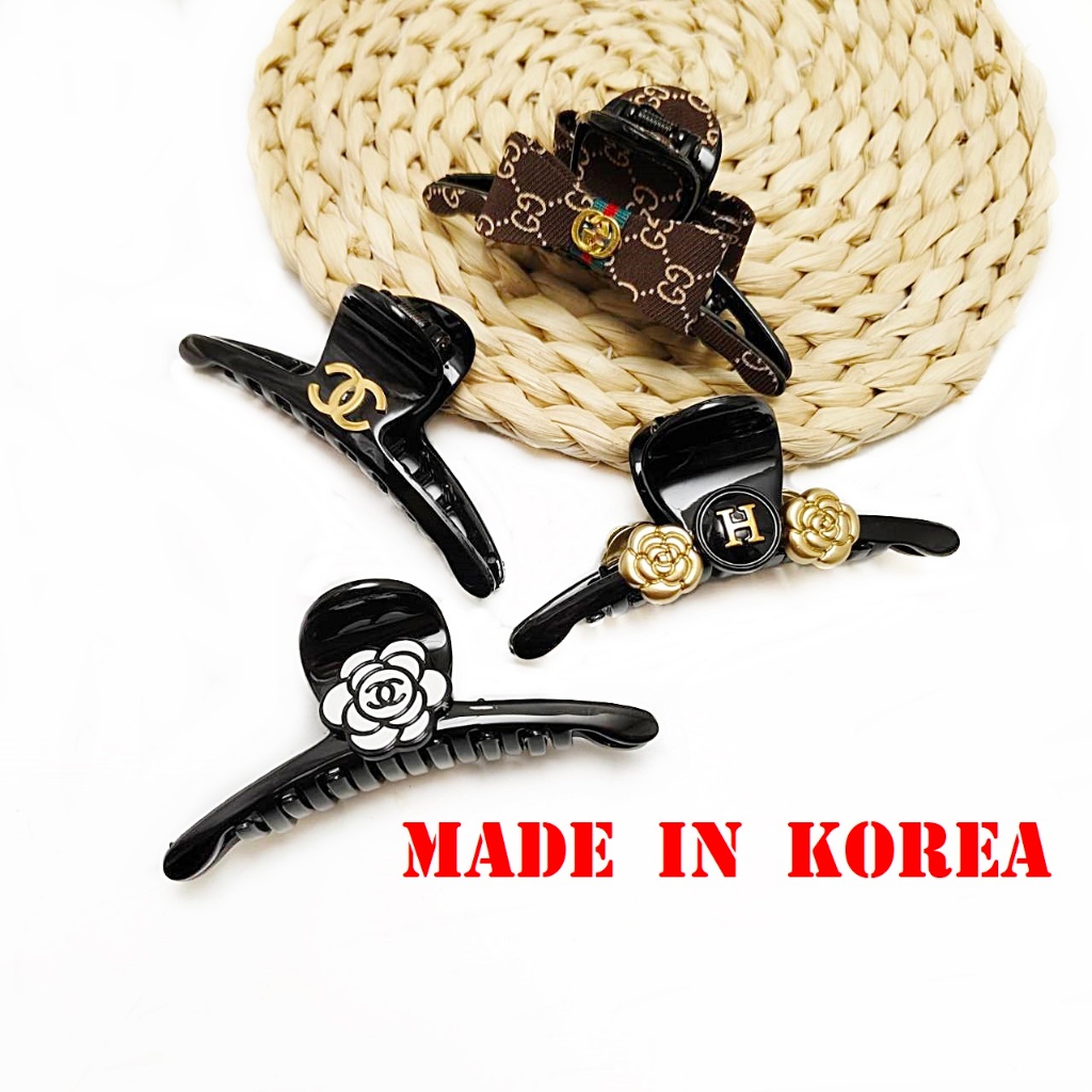 ** มีให้เลือกหลายแบบ ** กิ๊บเกาหลี กิ๊บหนีบผม เก็บผมครึ่งศรีษะ made in korae แท้ 100% (ราคาต่อชิ้น)