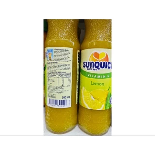 ซันควิกขวด 700ml.น้ำผลไม้เข้มข้น มี 4 รสชาติ