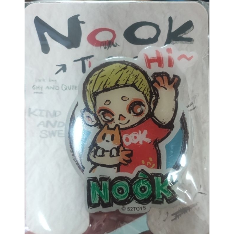 ⭐พร้อมส่ง⭐ 52TOYS - Nook - Mobile Phone Airbag Holder ที่จับมือถือ Nook (Art Toy/Designer Toy/Blind 