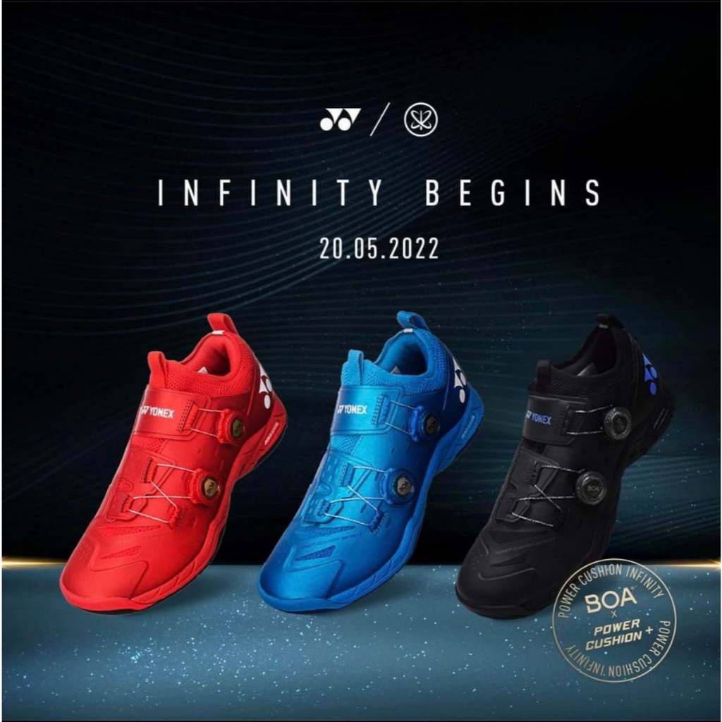 🔥YONEX🔥Badminton Shoes Power Cushion Infinity Men's Metallic [From JAPAN]