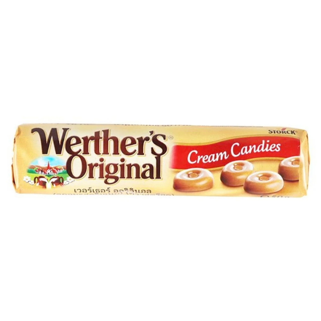 Werther's Original เวอร์เธอร์ ออริจินอล ลูกอมรสคาราเมล 50 กรัม