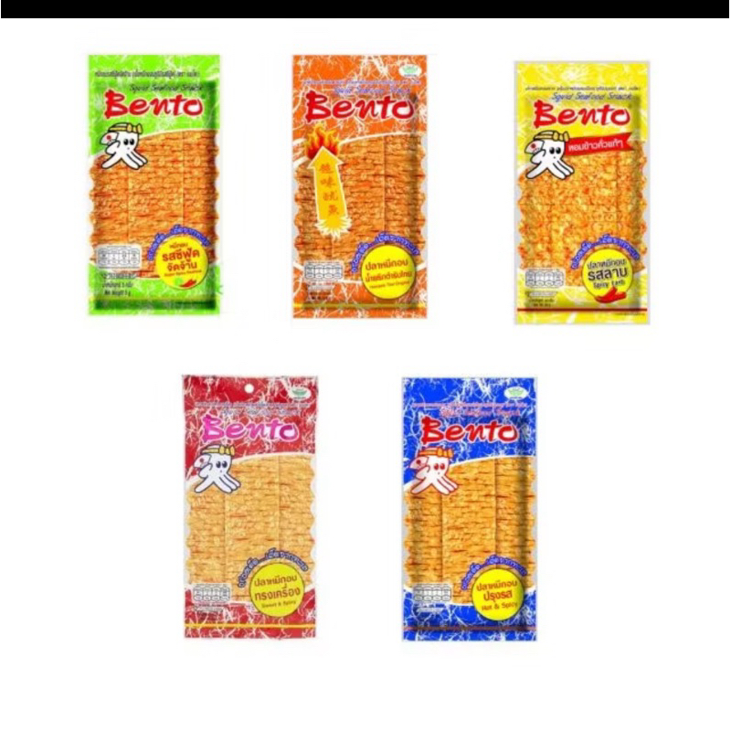 เบนโตะ ปลาหมึกอบทรงเครื่อง อร่อยเด็ด...เผ็ดจากทะเล ขนาด 4 กรัม