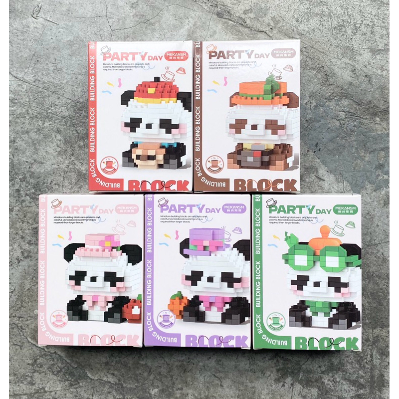 ตัวต่อนาโน Size M – Mekansm Super Hit Party Day Sanrio Tom Jerry Lotso Panda ราคา ถูกที่สุด ดีลบีเคเค แกลเลอรีภาพที่ 8