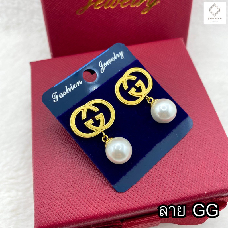 ต่างหูปักก้าน ทองแท้ 96.5% น้ำหนัก 0.2 กรัม ส่งพร้อมบัตรรับประกันทองแท้/แถมฟรีกล่องแดงสุดหรูจากทางร้าน ทุกออเดอร์(A010) - รูปที่ 2