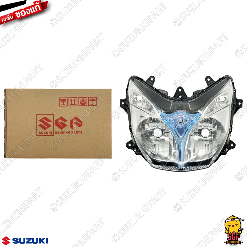 จานฉาย UNIT, HEADLAMP แท้ Suzuki New Hayate 125 Fi 2012