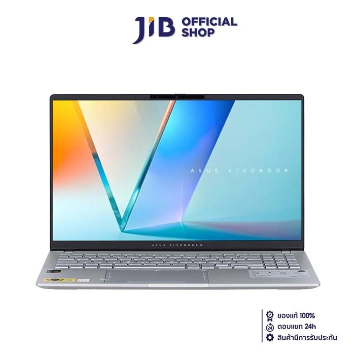 NOTEBOOK (โน้ตบุ๊ค) ASUS VIVOBOOK S 15 OLED S5507QA-MA966WF (COOL SILVER)