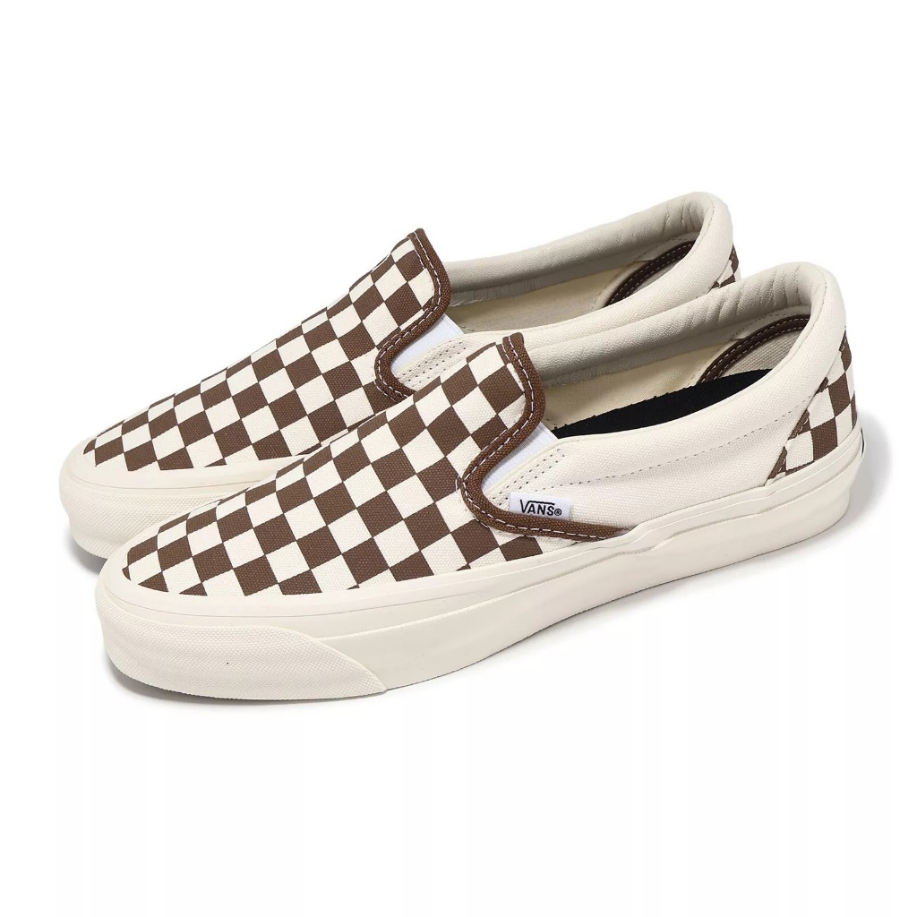 VANS VN000CSECFF Slip-On Reissue 98/LX CHECKERBOARD COFFEE