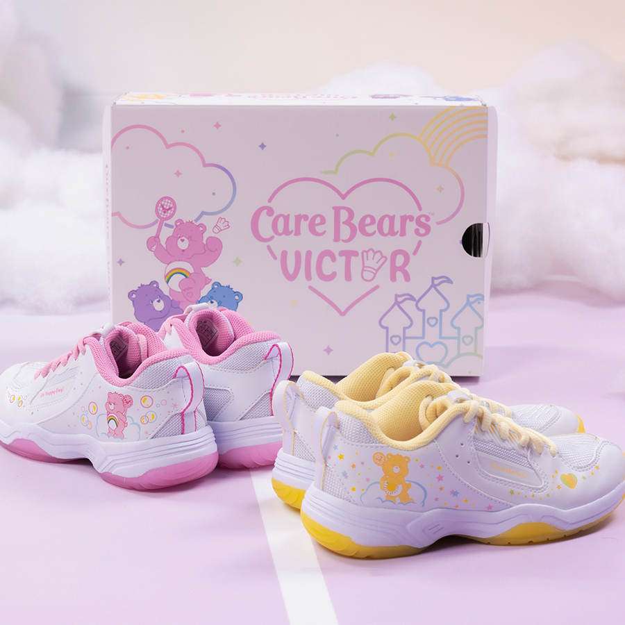 VICTOR รองเท้ากีฬาแบดมินตัน รองเท้าเด็ก รุ่น A-CBC JR (VICTOR x CAREBEARS) CAREBEARS COLLECTION