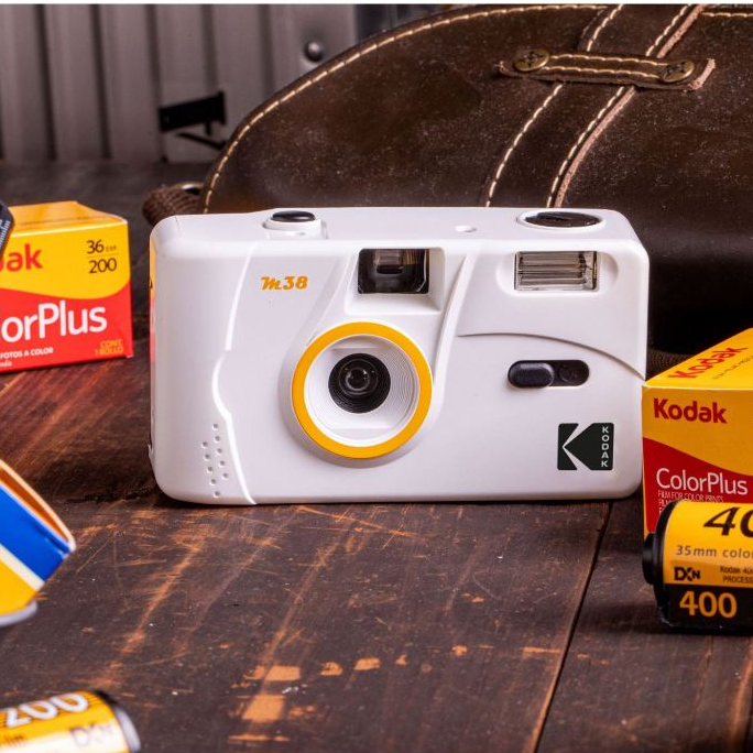 กล้องฟิล์ม Kodak M35 M38 แถมถ่าน เปลี่ยนฟิล์มได้ Reusable Film Camera 35mm กล้องฟิล์มเปลี่ยนฟิล์มได้