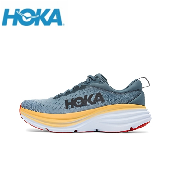 HOKA ONE ONE Bondi 8 Mountain Spring Blue Grey