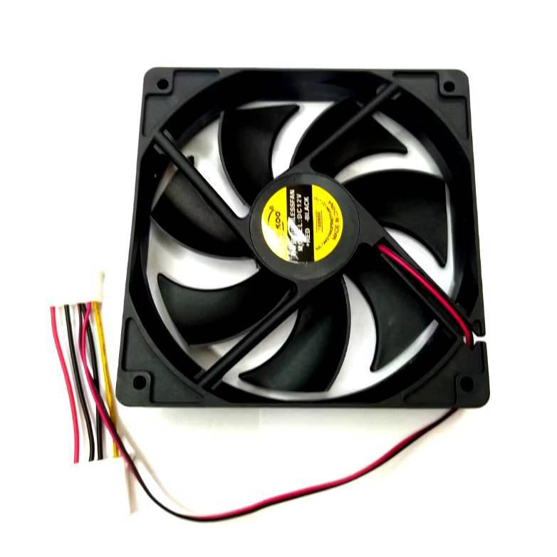 ส่งไว ประกัน1ปีเต็ม! Computer Case Cooler 12V 12CM 120MM PC CPU Cooling Cooler Fan พัดลมเคส