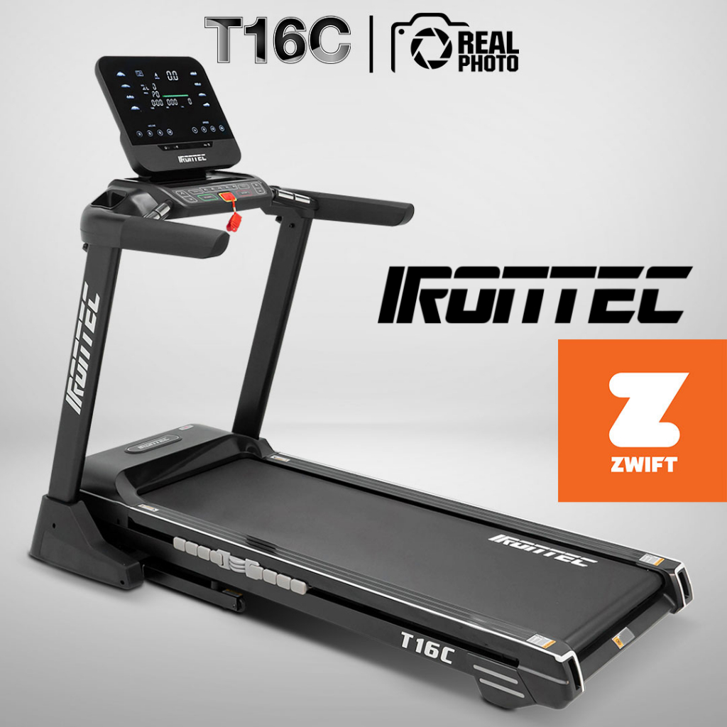 ลู่วิ่งไฟฟ้า IRONTEC T16C เครื่องออกกำลังกาย