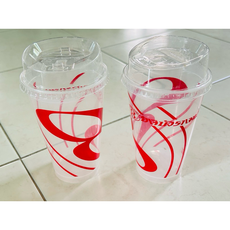 Hachiban Ramen ฮาจิบัง ราเมน แก้วเปล่า 16 Ozs. (มือสอง)