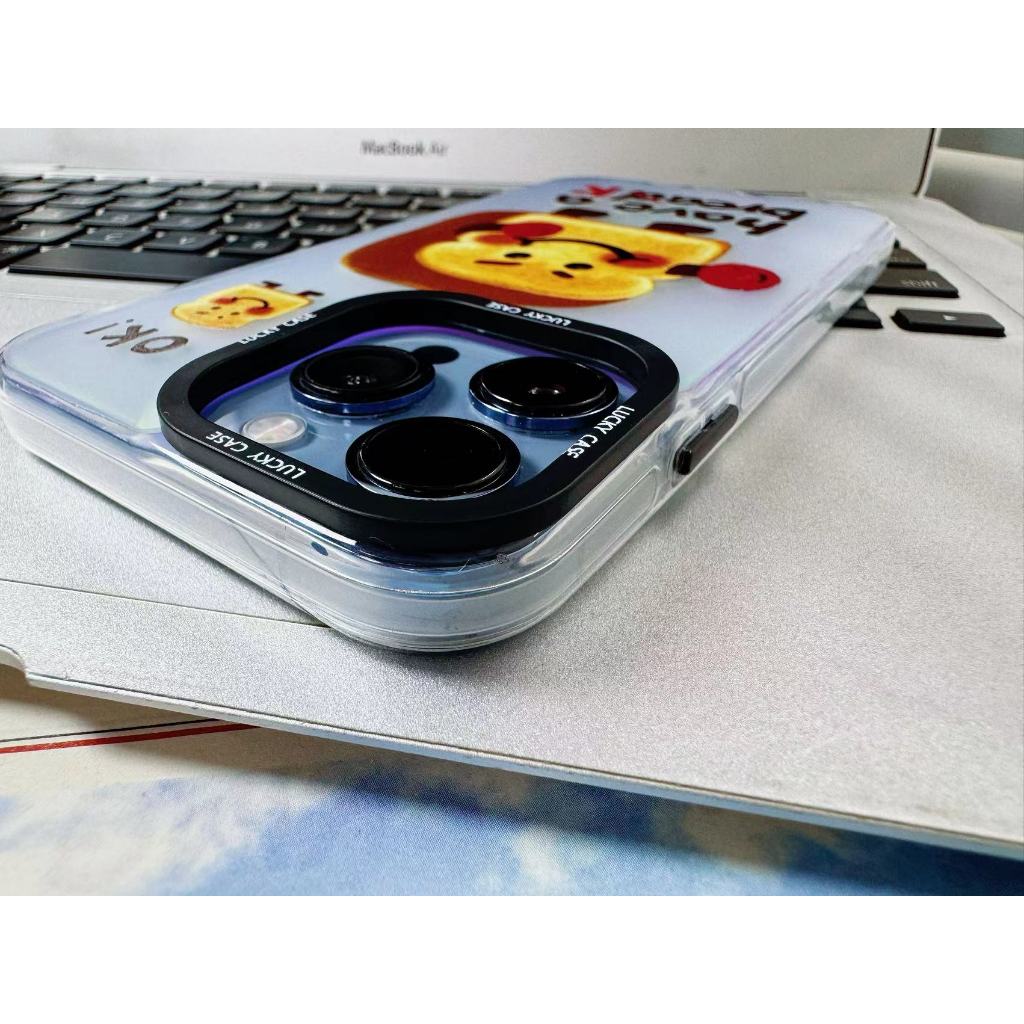 ส่งจากไทยการ์ตูน ขนมปังปิ้ง หน้ายิ้ม เคส for iPhone XR รูปที่ 7