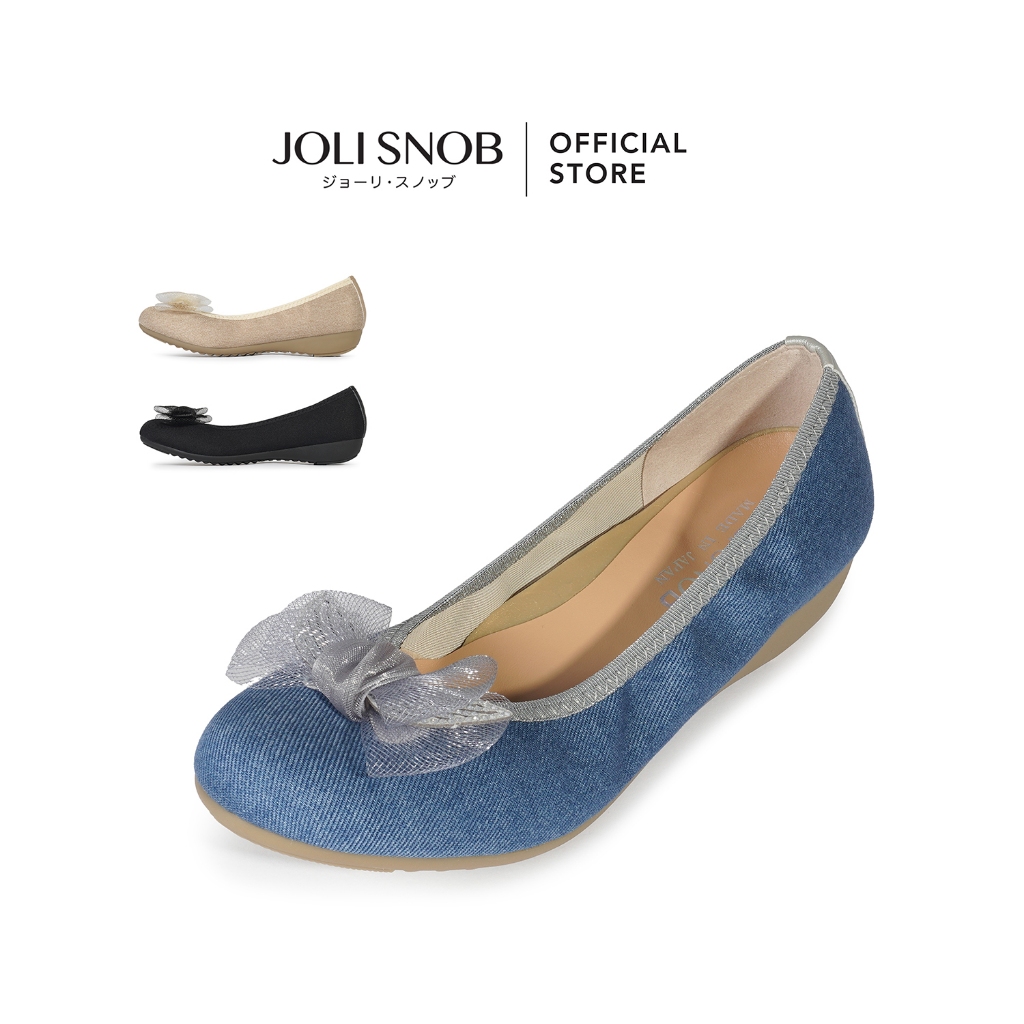 JOLI SNOB | Comfort Flats รองเท้าคัทชู ส้นแบน ใส่สบาย ผู้หญิง Made in Japan | ACT-39077