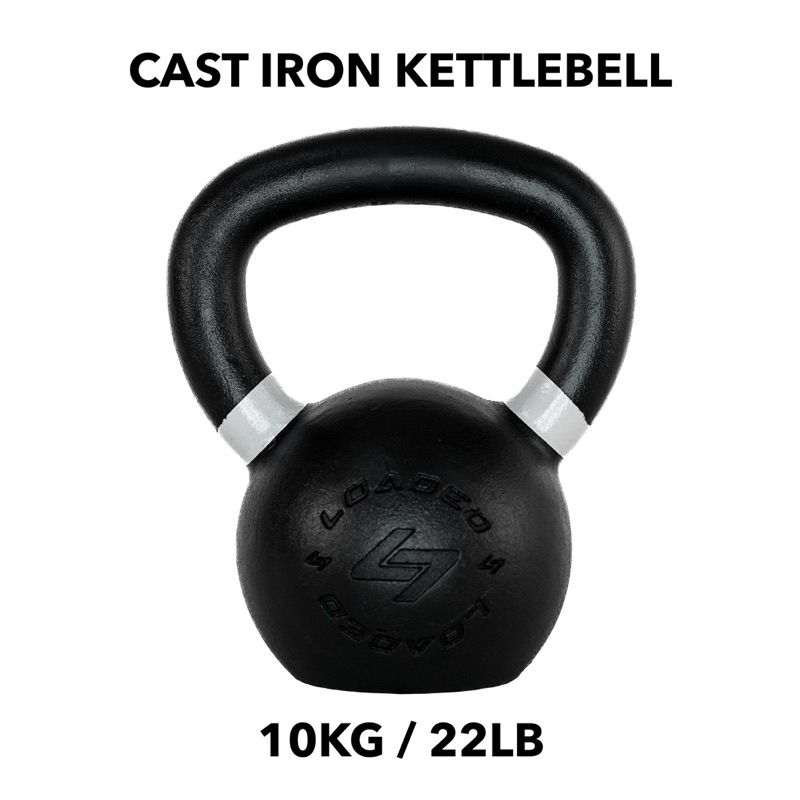 CAST IRON KETTLEBELL (เหล็กหล่อ) เกรดสุงสุด 10KG / 22LB