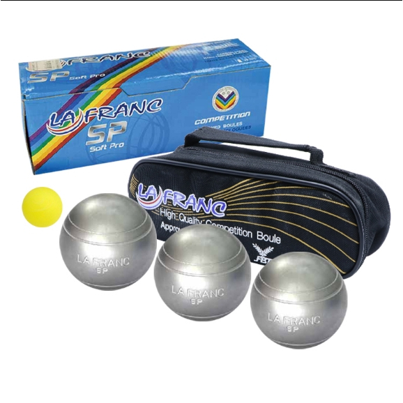 FOOTBALL THAI ลูกเปตอง LA FRANC ลาฟรองซ์  Petanque SP 71319D71W710 Set3+Bag แถมฟรี! กระเป๋าเปตอง(คละ