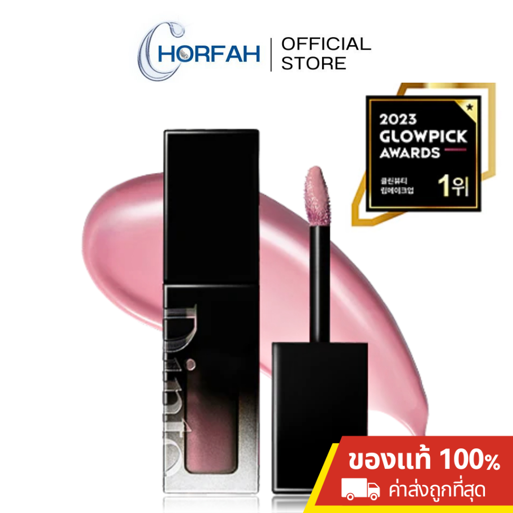 🔥 Dinto Blur-Glowy Lip Tint 3.5g ลิปทิ้นต์เนื้อกระจก ติดทน ฉ่ำวาว 30 สี